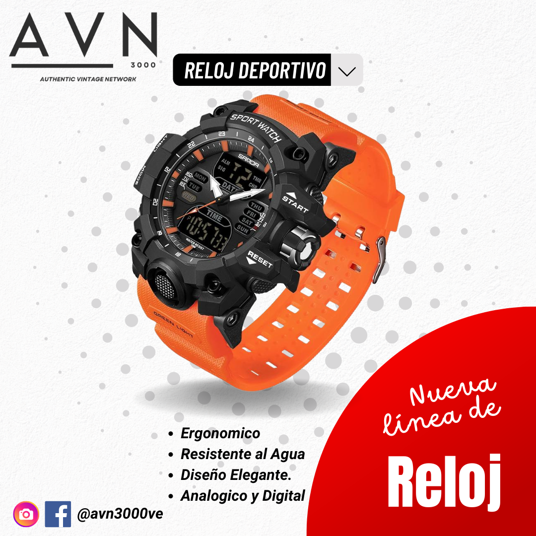 🛡️Reloj Aventura Unisex: Analogico/Digital, Pantalla Anti Rayones 🕐🏃
