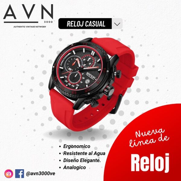 reloj casual sanda caballero dama alta gama reloj casual sanda caballero dama alta gama