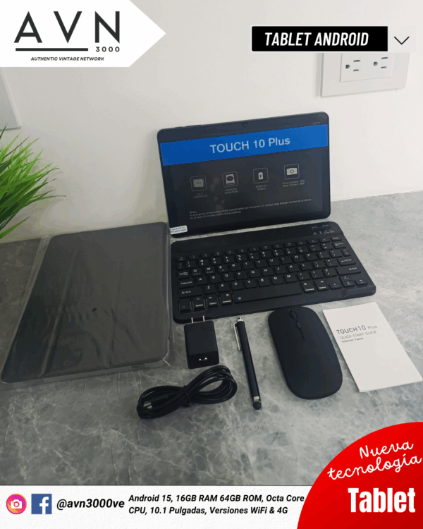 tablet 10 pulgadas android15 16gb ram 128g wifi 4g accesorio tablet 10 pulgadas android15 16gb ram 128g wifi 4g accesorio
