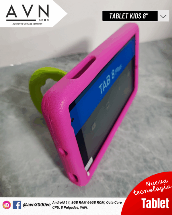 tablet 8 kids android 15 8gb ram 64gb wifi accesorios tablet 8 kids android 15 8gb ram 64gb wifi accesorios