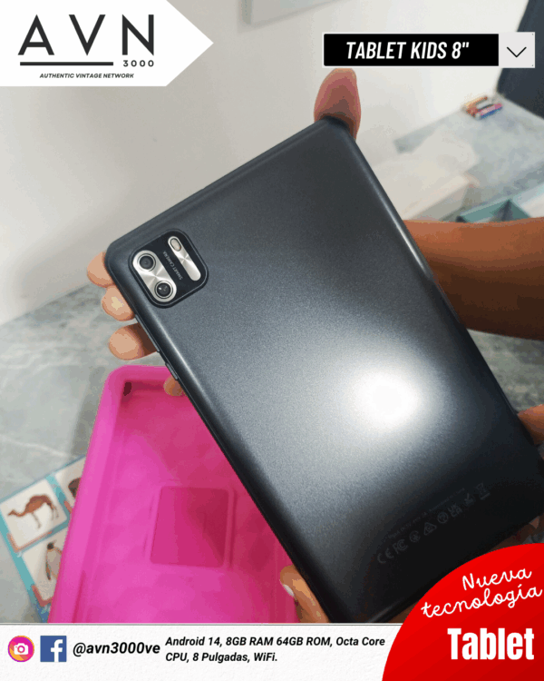 tablet 8 kids android 15 8gb ram 64gb wifi accesorios tablet 8 kids android 15 8gb ram 64gb wifi accesorios